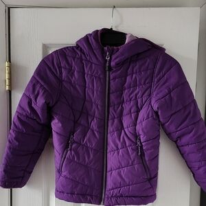 DSG Kids Purple Puffer Jacket